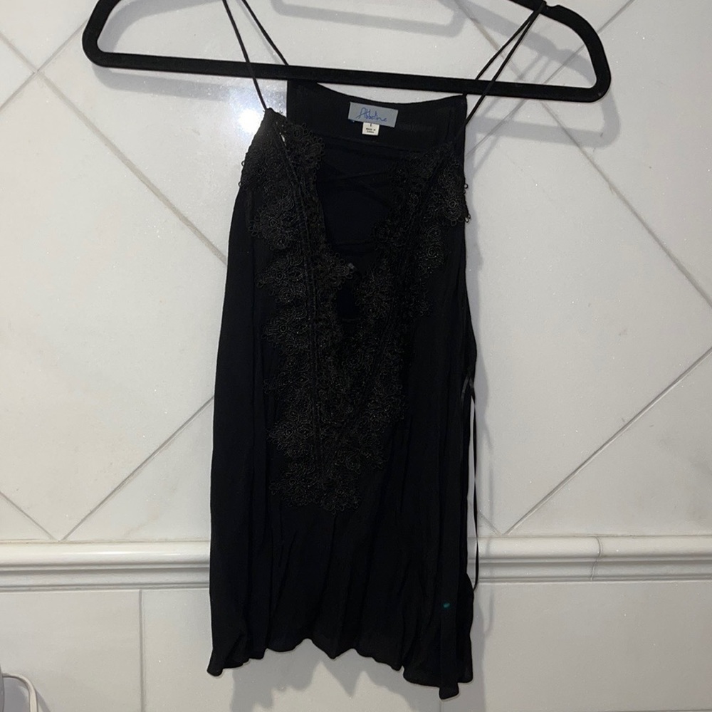 Black Abbeline lace cami size L
